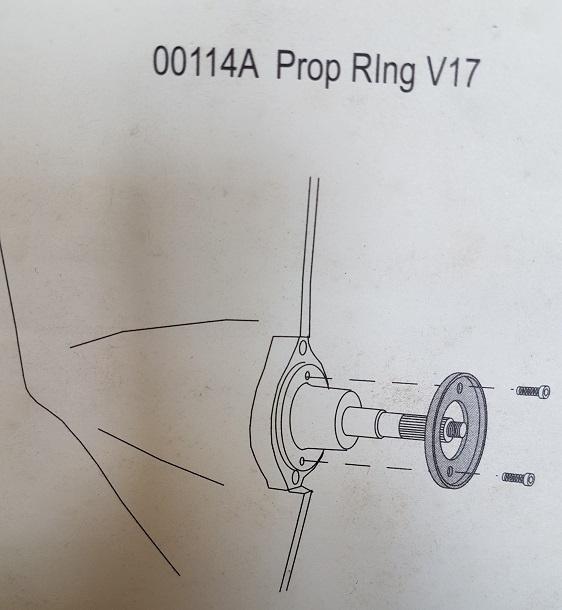 00114A Aluminium Anode Volvo Penta Prop Ring V17. € 19,95, Ophalen of Verzenden, Nieuw, Motor en Techniek