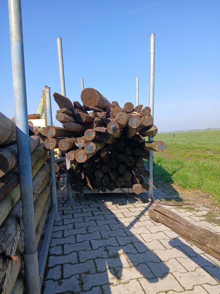 Weide palen afrastering brandhout, Ophalen, 180 tot 250 cm, Palen