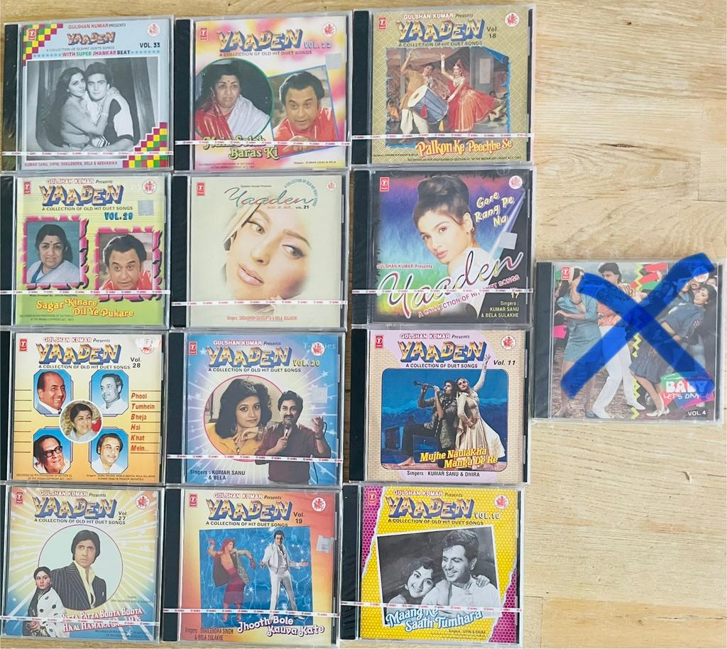Bollywood YAADEIN -CD’s, Ophalen of Verzenden, Nieuw in verpakking
