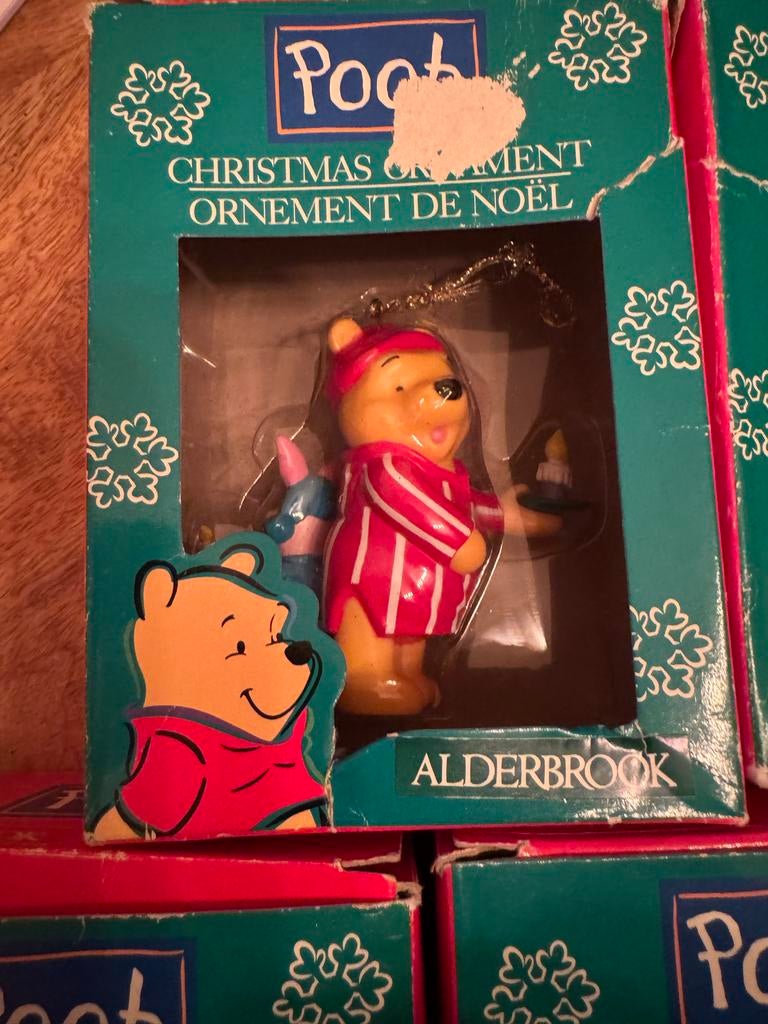 Winnie de Poeh Kerst Ornament, Verzamelen, Ophalen of Verzenden, Winnie de Poeh of vrienden, Nieuw, Beeldje of Figuurtje