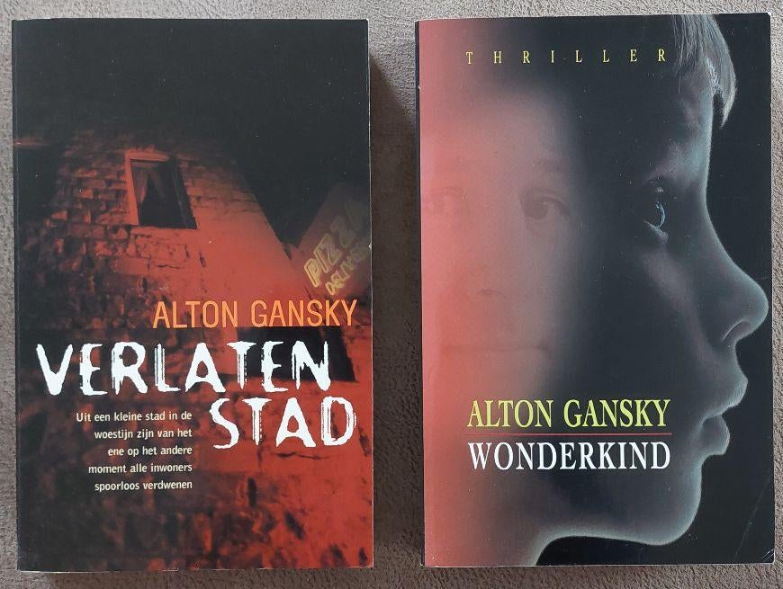 Alton Gansky: Verlaten stad en Wonderkind, Ophalen of Verzenden, Zo goed als nieuw
