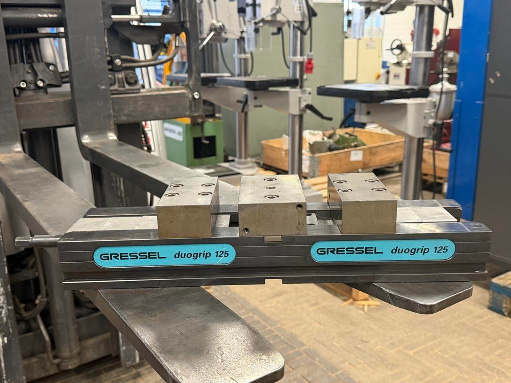 Gressel Duogrip 125 Machineklem - Precisie Klem, Gebruikt, Dimatech, Dimatech, Ophalen