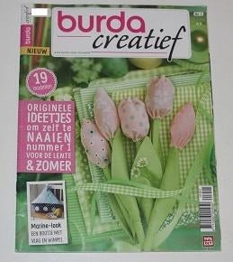 Burda creatief nr 1     119952, Ophalen of Verzenden, Zo goed als nieuw, Borduren en Naaien, Geschikt voor kinderen