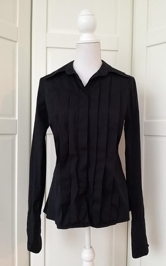 Erny van Reijmersdal zwarte blouse, maat S (valt als M), Zwart, Ophalen of Verzenden, Erny van Reijmersdal, Maat 36 (S)