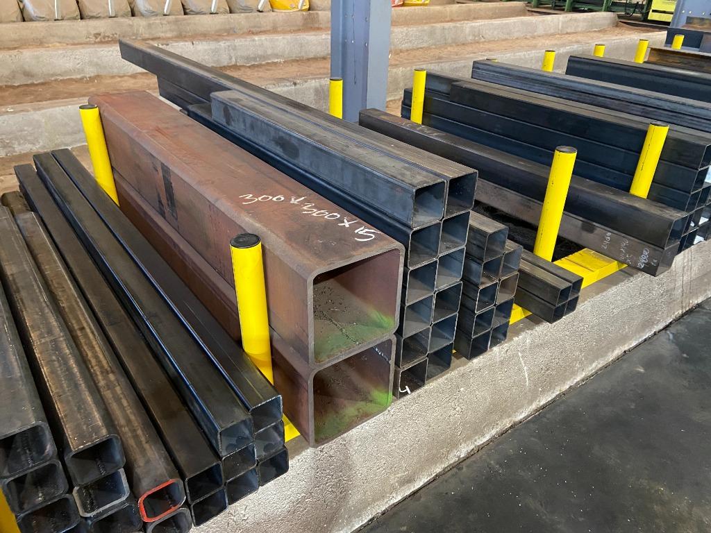 Diverse stalen koker's  van 80x80x5  t/m  300x300x16, Ophalen, IJzer