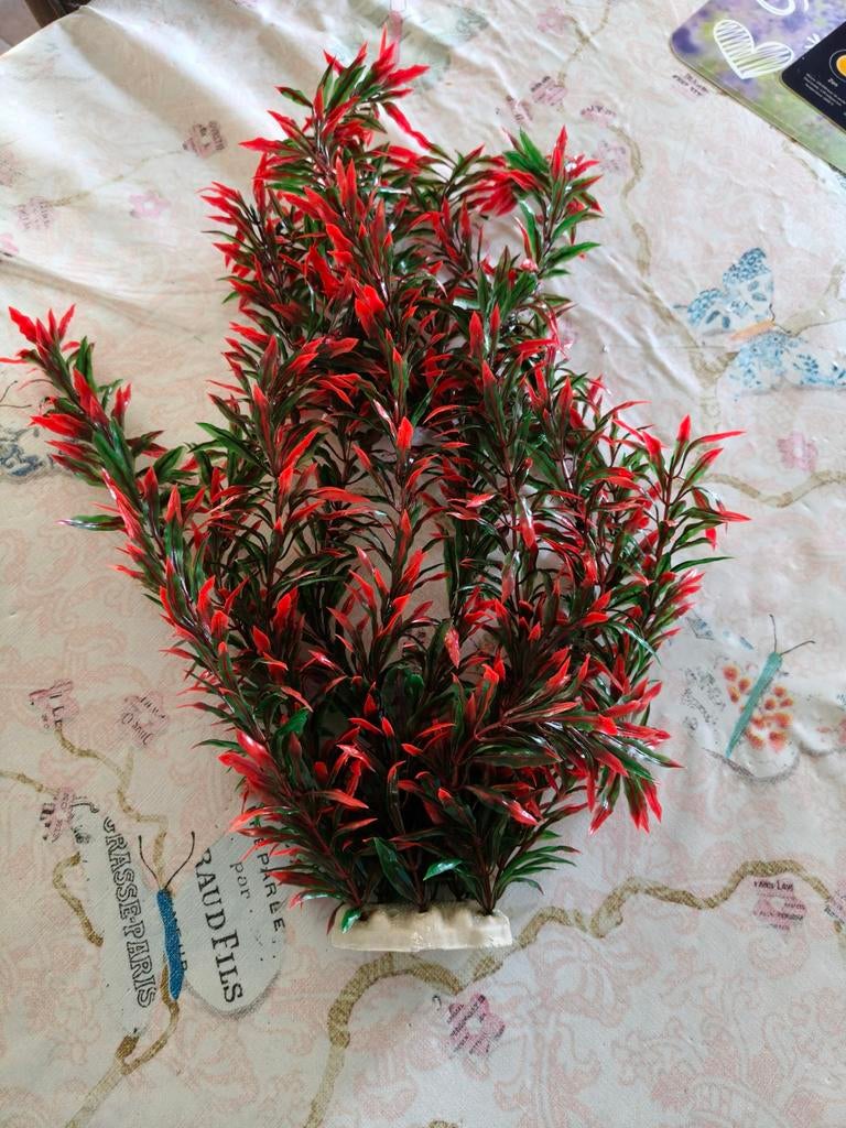 Grote kunstplant aquarium. NIEUW!, Dieren en Toebehoren, Vissen | Aquaria en Toebehoren, Ophalen of Verzenden, Nieuw, Plant(en), Steen of Hout