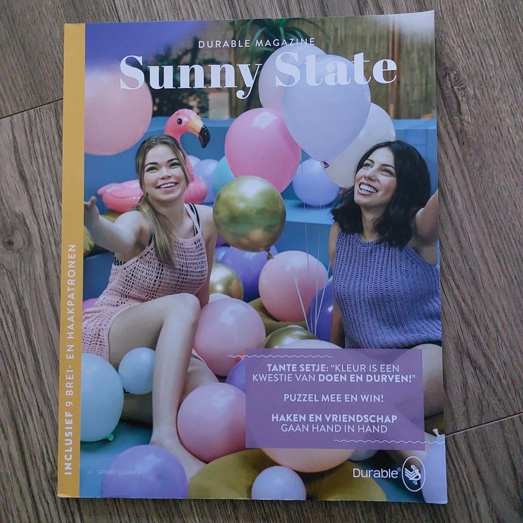 Durable Magazine - Sunny State, Ophalen of Verzenden, Nieuw, Breien of Haken, Patroon of Boek