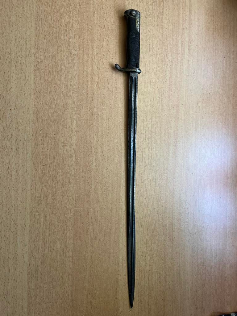 Gewehr 98 bajonet WO1 M1898, Verzamelen, Ophalen of Verzenden, Duitsland, Mes of Dolk