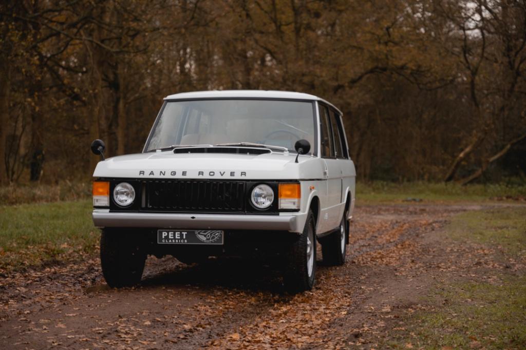 Range Rover Classic Suffix B  | ori. NL vol. Gerestaureerd, Auto's, 135 pk, 1766 kg, Wit, Bedrijf