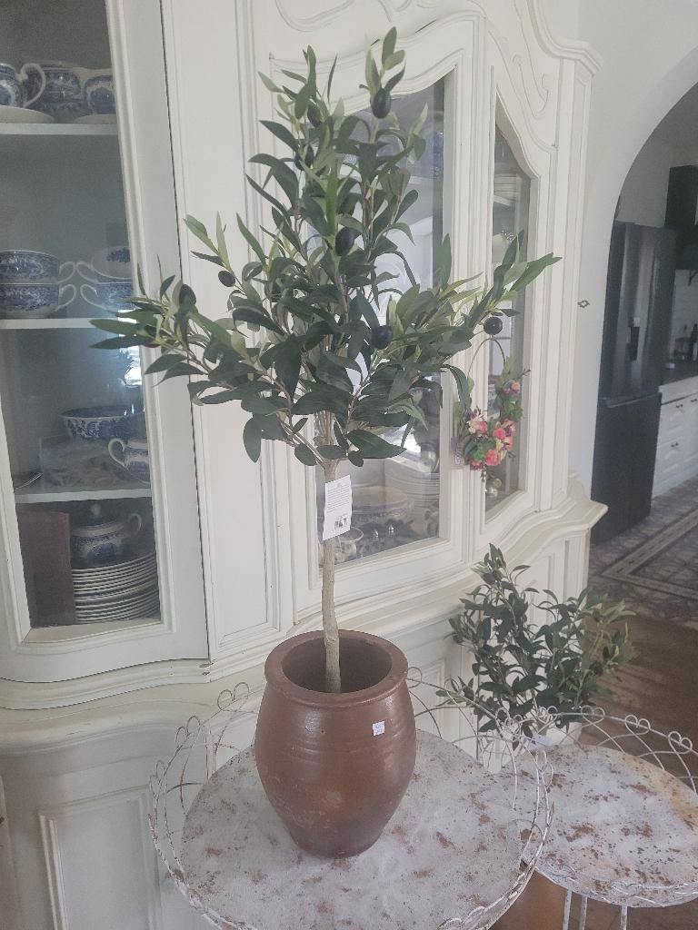 Nieuwe kunst olijven boompjes merk Clayre & Eef, Huis en Inrichting, Belle Vieille Brocante, Nieuw, Ophalen of Verzenden, Jolandamonsieurs@gmail.com