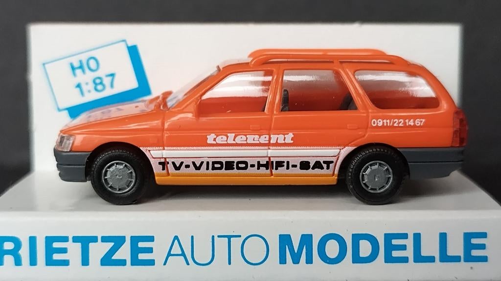 Ford Escort Clipper 1;87 Rietze Pol, Auto, Rietze, Germany, Ophalen of Verzenden