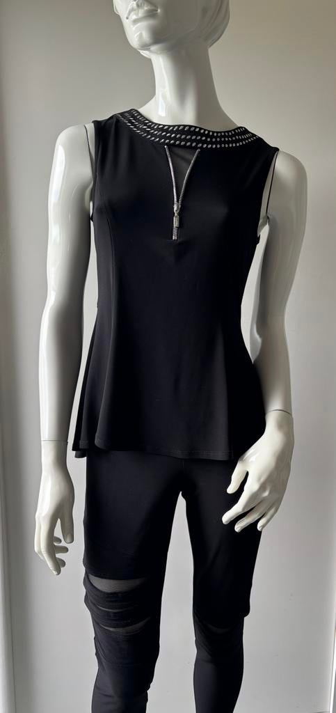 Joseph Ribkoff top maat 38, Maat 38/40 (M), Zwart, Joseph Ribkoff, Ophalen of Verzenden