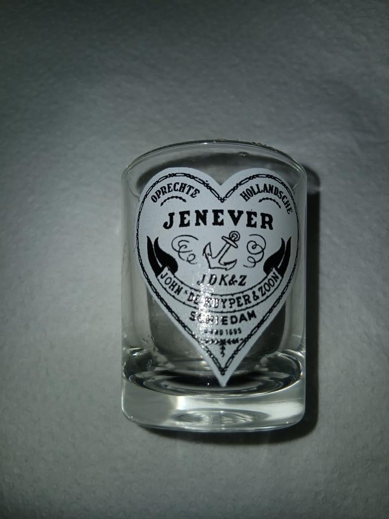 Jenever shot glaasje in verzamelstaat, Ophalen of Verzenden, Overige typen