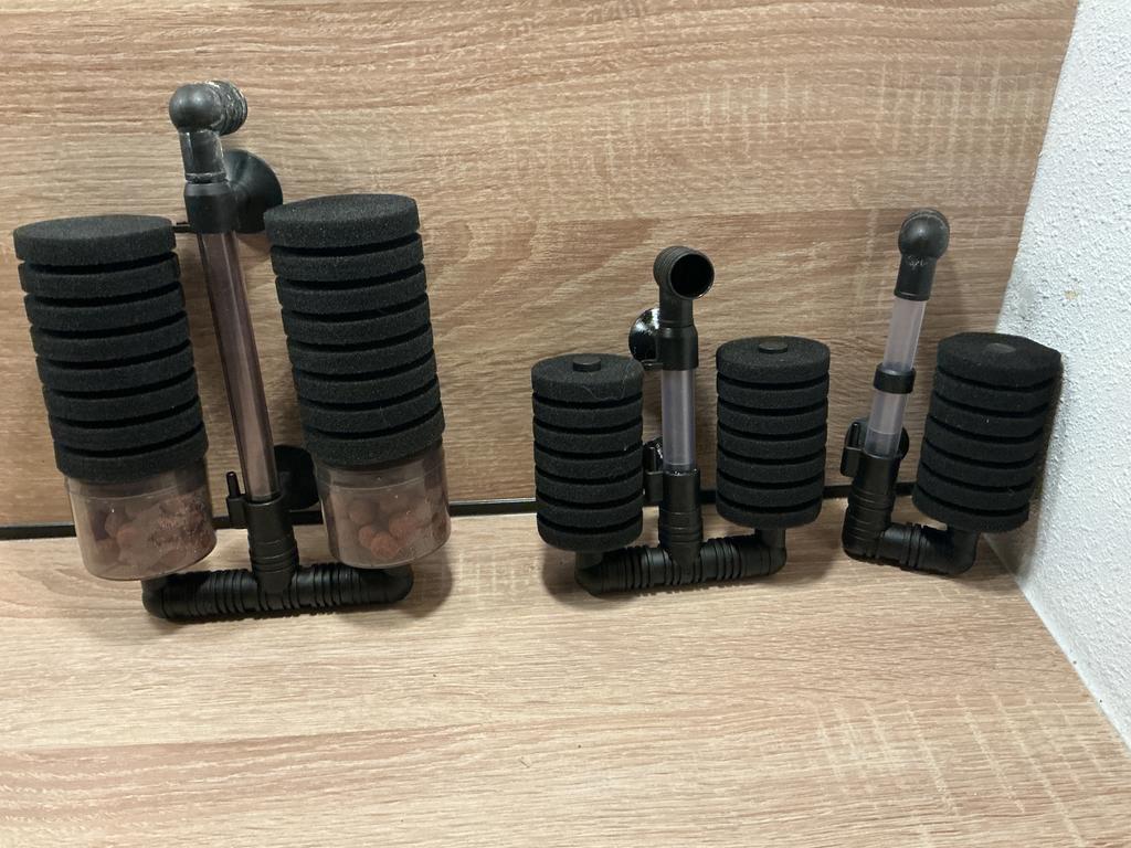 3 interne filters voor kweekbak, Dieren en Toebehoren, Ophalen of Verzenden, Zo goed als nieuw