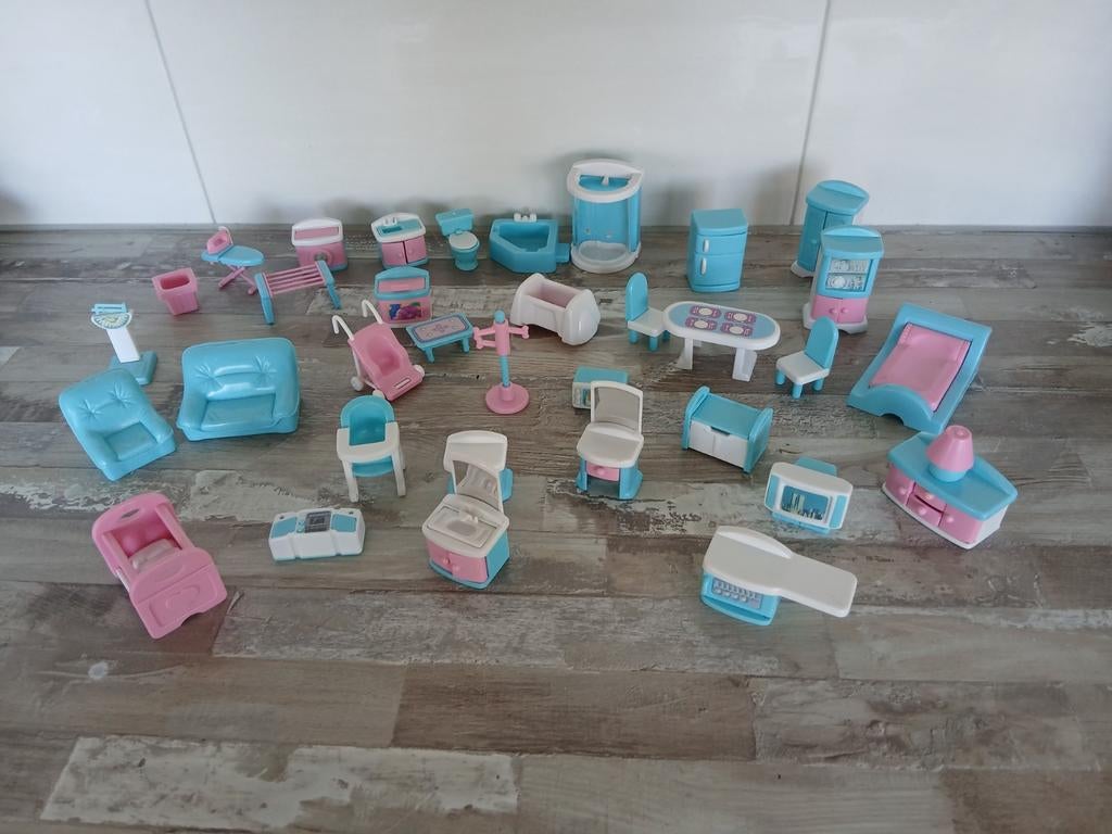 Kameny Doll House Poppenhuis Meubels Set, Ophalen of Verzenden, Zo goed als nieuw, Toebehoren