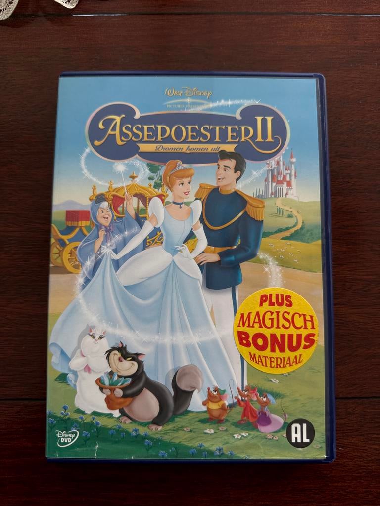 Assepoester II - Dromen Komen Uit DVD, Cd's en Dvd's, Avontuur, Alle leeftijden, Boxset, Ophalen of Verzenden