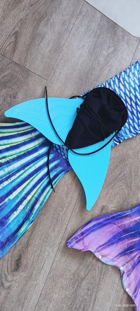 Zeemeerminnen staart inc. monovin, Jongen of Meisje, Ophalen of Verzenden, Zo goed als nieuw, Zwem-accessoire