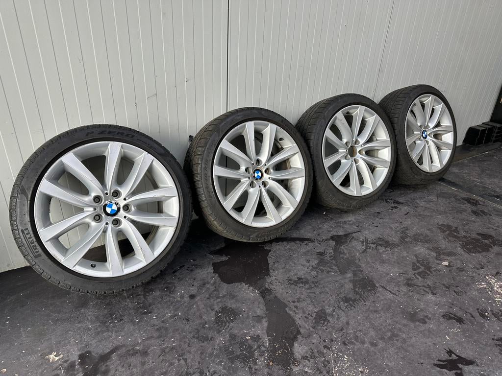 BMW 5 Serie Winterset 19 Inch, Banden en Velgen, Winterbanden, Personenwagen, Ophalen