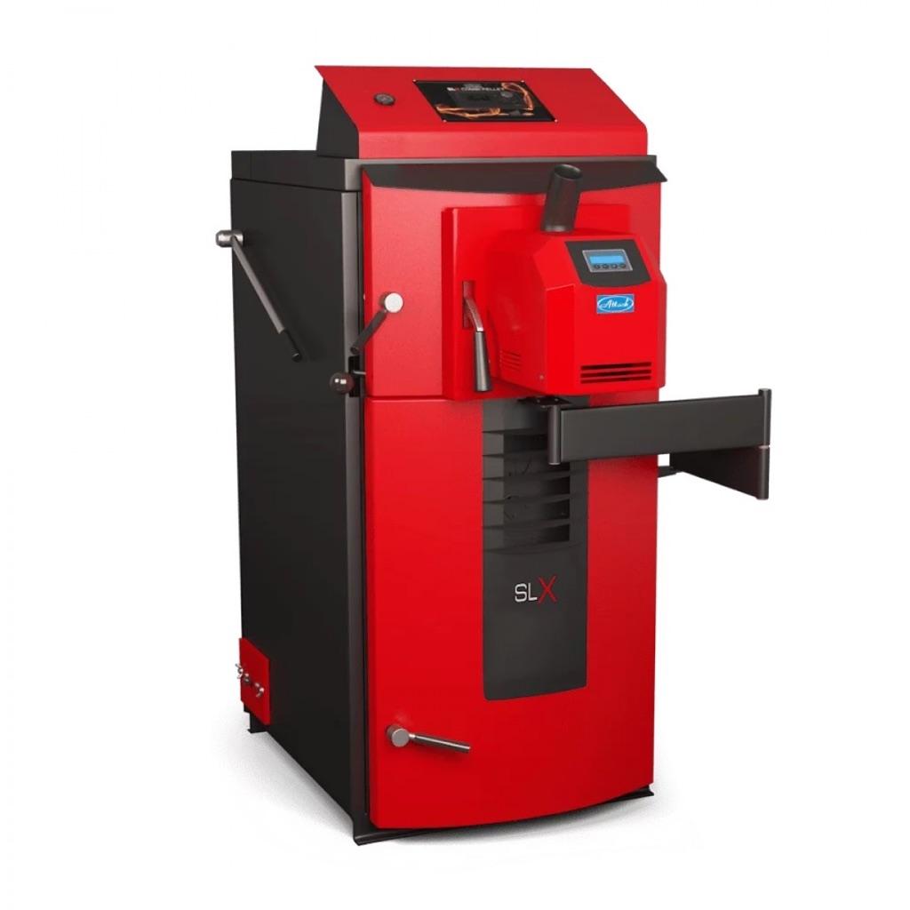 Attack SLX COMBI PELLET houtvergasser houtcv ketel, Hoog rendement (Hr), Cv-ketel of Combi-ketel, Nieuw, Minder dan 60 cm