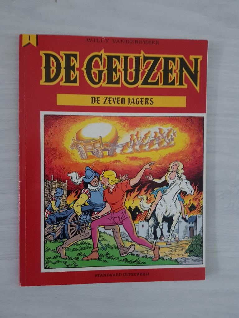 De Geuzen, Boeken, Stripboeken, Gelezen, Willy Vandersteen, Eén stripboek, Ophalen of Verzenden