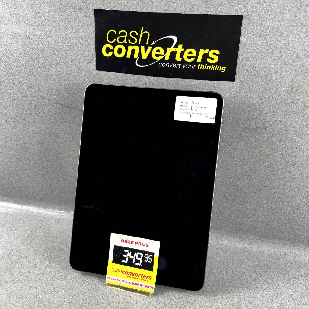 Ipad Air | 4e gen | A2316 | 64GB | lader | 390107, Computers en Software, Apple iPads, Zo goed als nieuw, Apple iPad Air, 11 inch