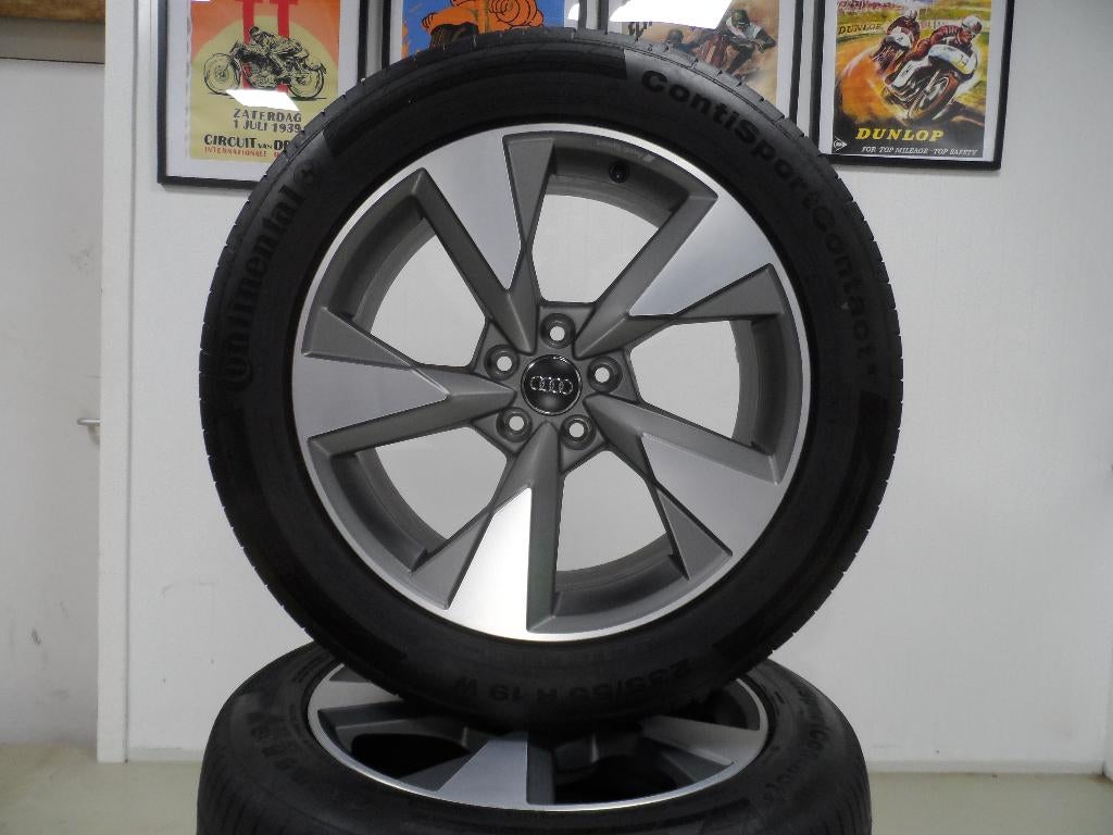 19 inch Audi Q5 en SQ5 origineel zomerbanden set in topstaat