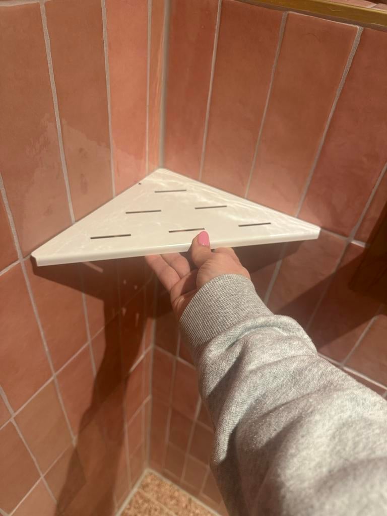 Hoekplankje douche GRATIS, Doe-het-zelf en Verbouw, Sanitair, Ophalen, Nieuw, Rvs, Douche