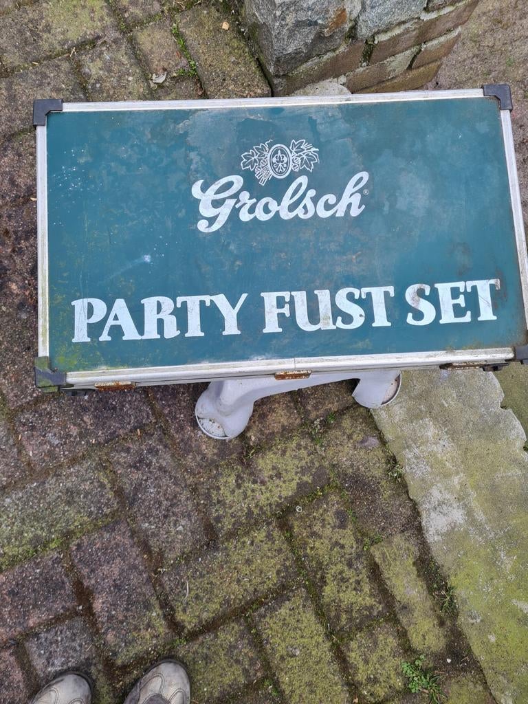 Grolsch koffer, Ophalen of Verzenden, Overige typen, Grolsch