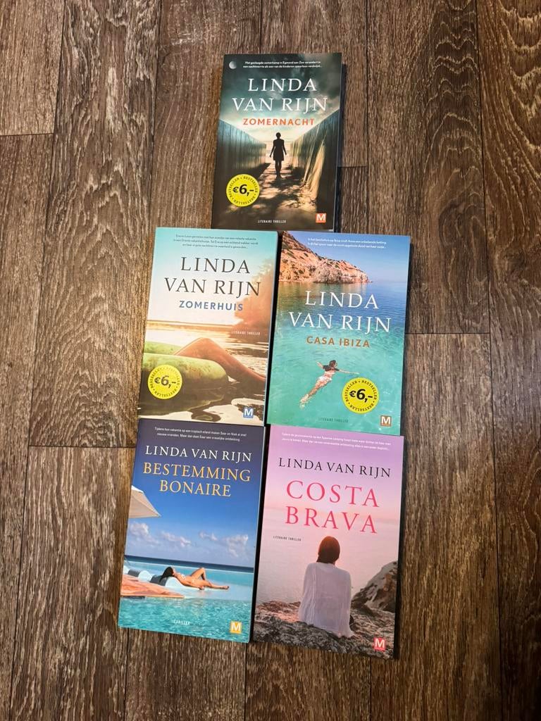 verschillende Nederlandse literaire thrillers, Boeken, Ophalen, Gelezen