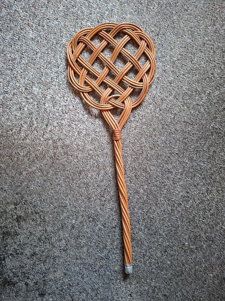 Vintage mattenklopper, Ophalen, Gebruikt