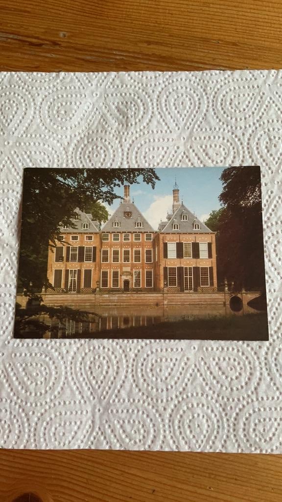 Postkaart - Kasteel Duivenvoorde, Ophalen of Verzenden, 1960 tot 1980, Ongelopen, Gebouw