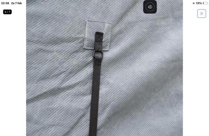 Zware caravanhoes400-450 cm, Ophalen, Gebruikt