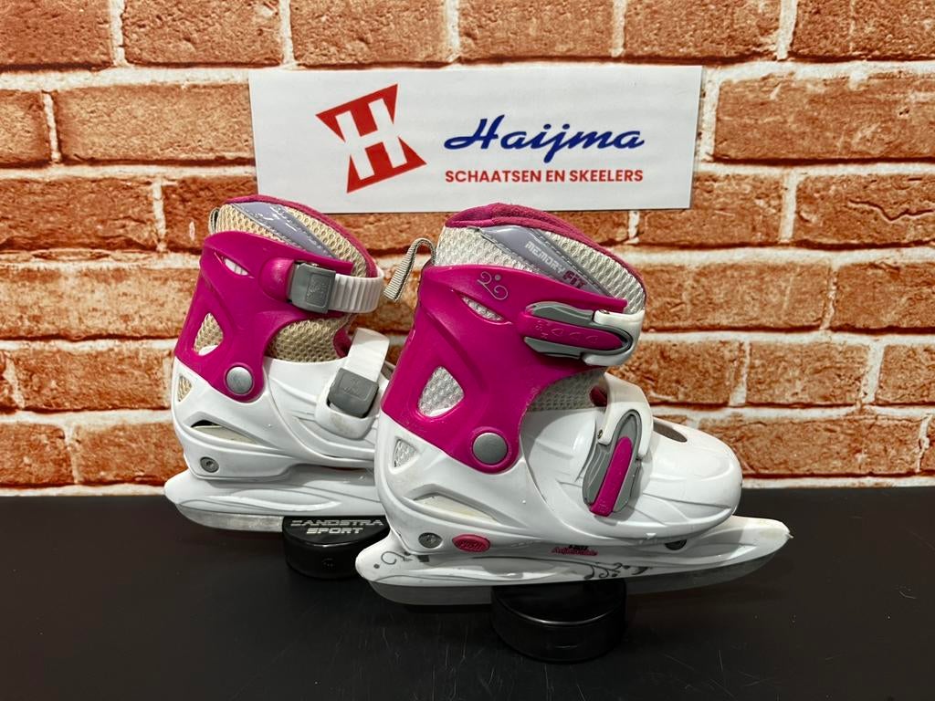 Ijshockey schaatsen (mt 31, 32, 33) verstelbaar, Ophalen of Verzenden, Zo goed als nieuw, Schaatsen