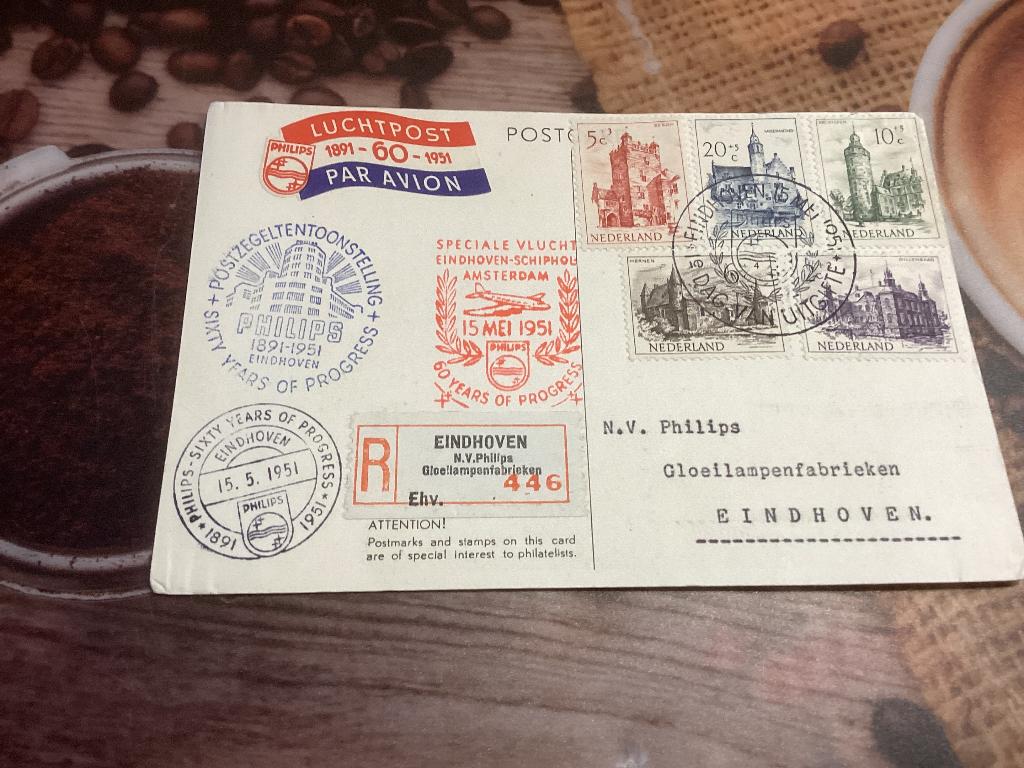 No8289 kaart E5 aangetekend Heb ook van Nederland jaargang, Postzegels en Munten, Postzegels | Eerstedagenveloppen, Ophalen, Onbeschreven