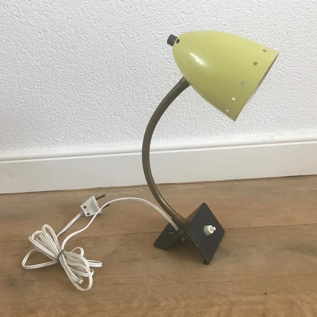 Tafellamp wandlamp lamp Hala Zeist jaren 60 vintage retro, Huis en Inrichting, Lampen | Tafellampen, Minder dan 50 cm, Ophalen of Verzenden