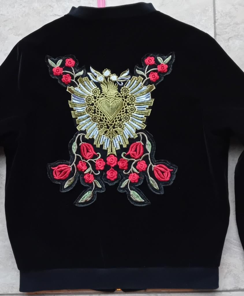 Maria Tailor jasje met goudkleurige rits en steekzakken, Kleding | Dames, Maat 38/40 (M), Overige kleuren, Maria Tailor, Ophalen of Verzenden