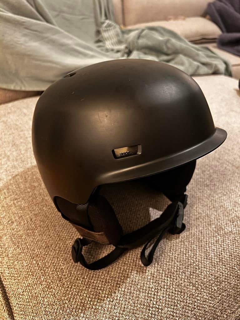 Anon Highwire Skihelm - Maat L - Zwart, Sport en Fitness, Skiën en Langlaufen, Gebruikt, Kleding, Skiën, Minder dan 100 cm