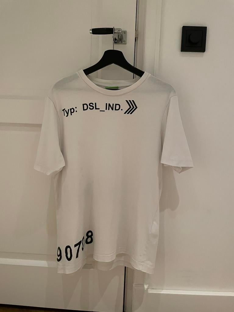 Diesel T-shirt, Ophalen of Verzenden, Gedragen, Maat 48/50 (M), Wit