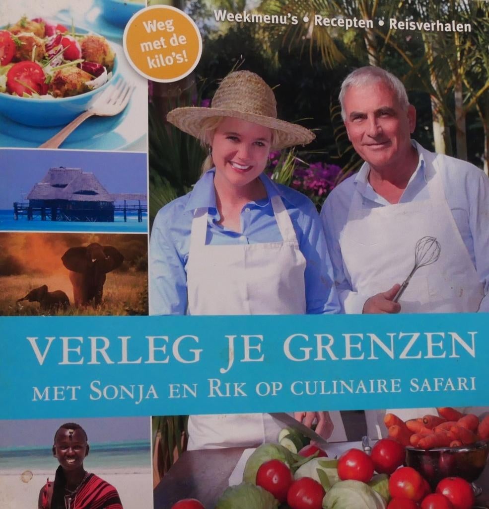 VerlegJe Grenzen Sonja Bakker Rik Felderhof Culinaire Safari, Boeken, Reisverhalen, Zo goed als nieuw, Afrika, Ophalen of Verzenden