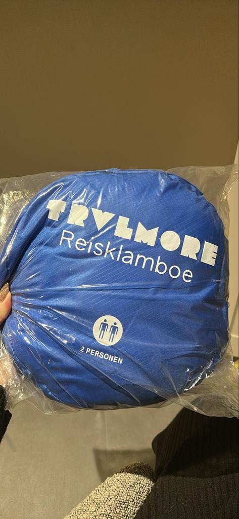 Reisklamboe 2 persoons - Nieuw in verpakking!, Ophalen, Wit, Overige typen, Nieuw