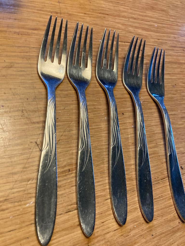 Gero 520 ontbijtvorken, Ophalen of Verzenden