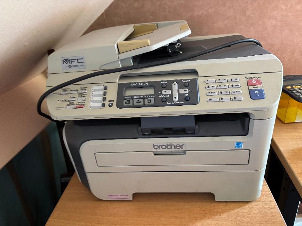 Brother printer MFC7440N, Computers en Software, Printers, Ophalen, Gebruikt, Info@brother.nl, All-in-one