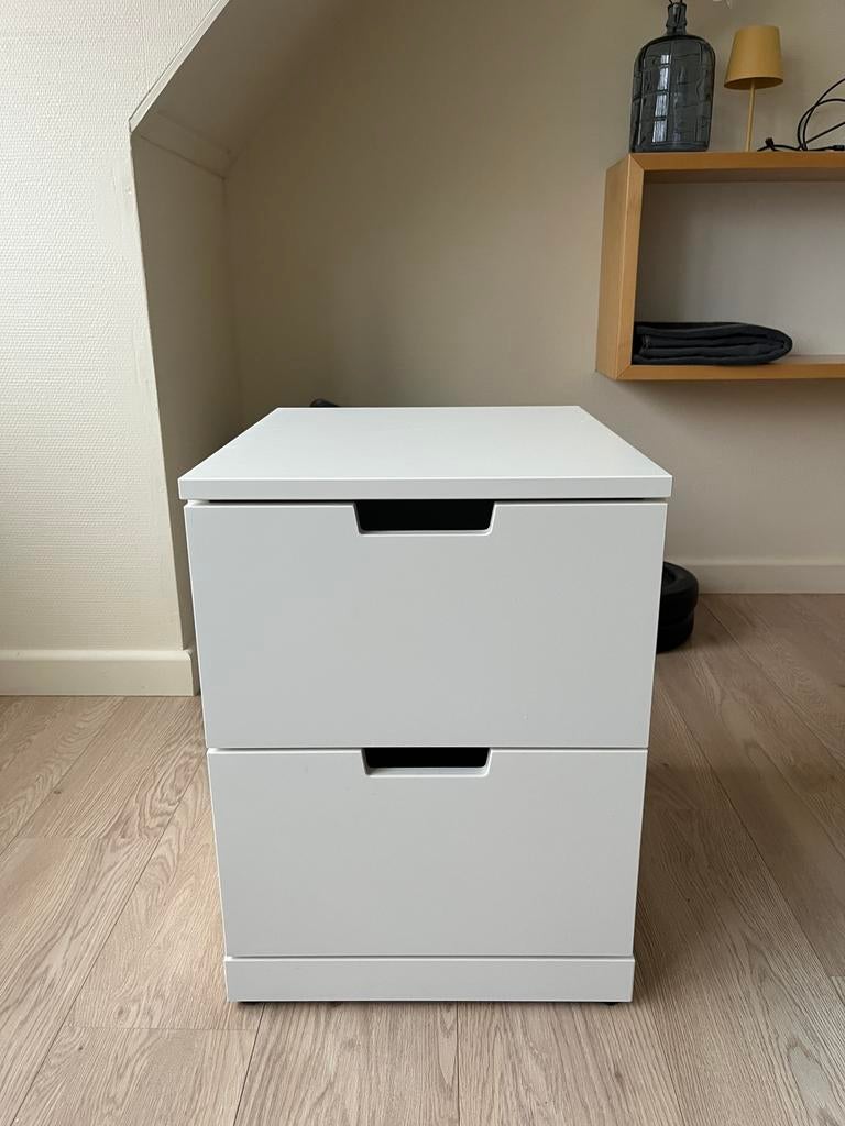 Ikea Nordli nachtkastje / ladekast, Ophalen, Zo goed als nieuw, Hout