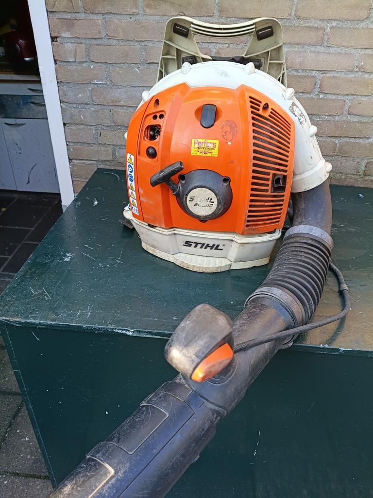 Stihl Ruggedragen Bladblazer - Gebruikt, Tuin en Terras, Bladblazers, Gebruikt, Met zuigfunctie, Ruggedragen, Ophalen of Verzenden