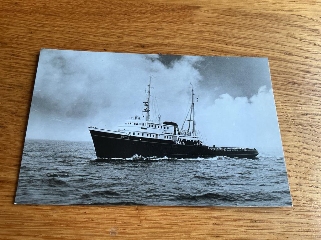 S287 sleepboot Clyde Smit Rotterdam, Ophalen of Verzenden, Voor 1920, Zuid-Holland