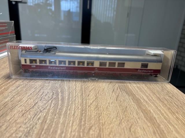 Fleischmann 5162 K Personenrijtuig DB in OVP, Gelijkstroom, Fleischmann, Wagon, Ophalen of Verzenden