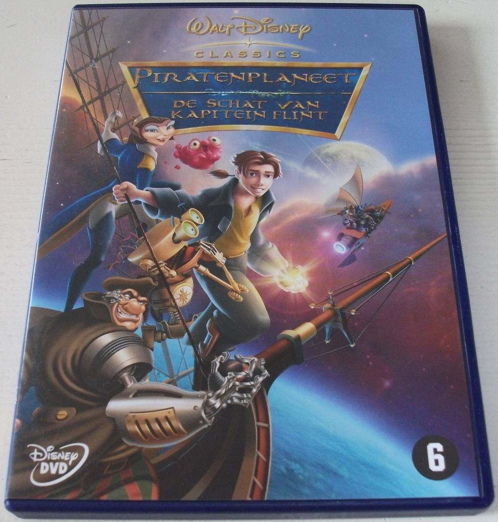 Dvd *** PIRATENPLANEET *** Walt Disney, Avontuur, Ophalen of Verzenden, Zo goed als nieuw, Vanaf 6 jaar