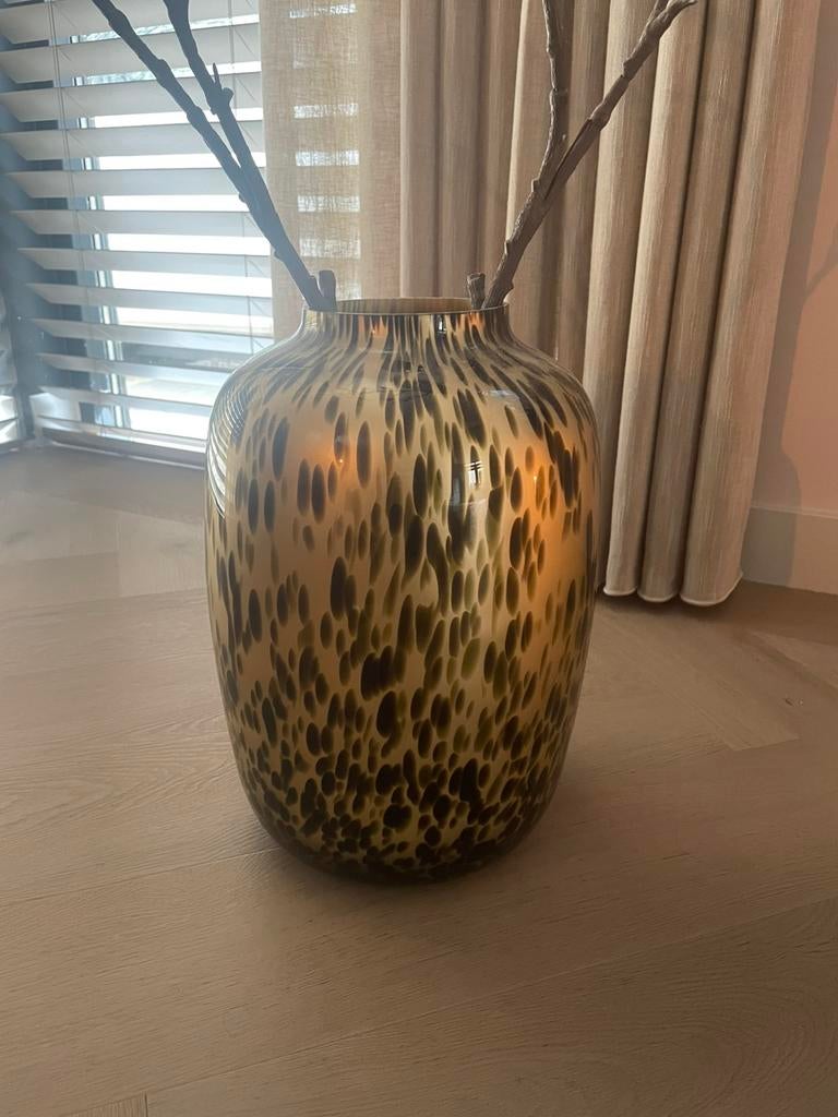 Gouden vaas van Vase the World, Ophalen, Overige kleuren, Minder dan 50 cm, Glas