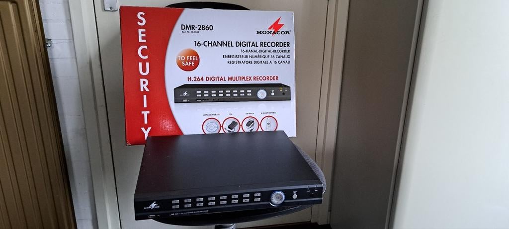 DMR-2860 Monacor 26 channel, Ophalen