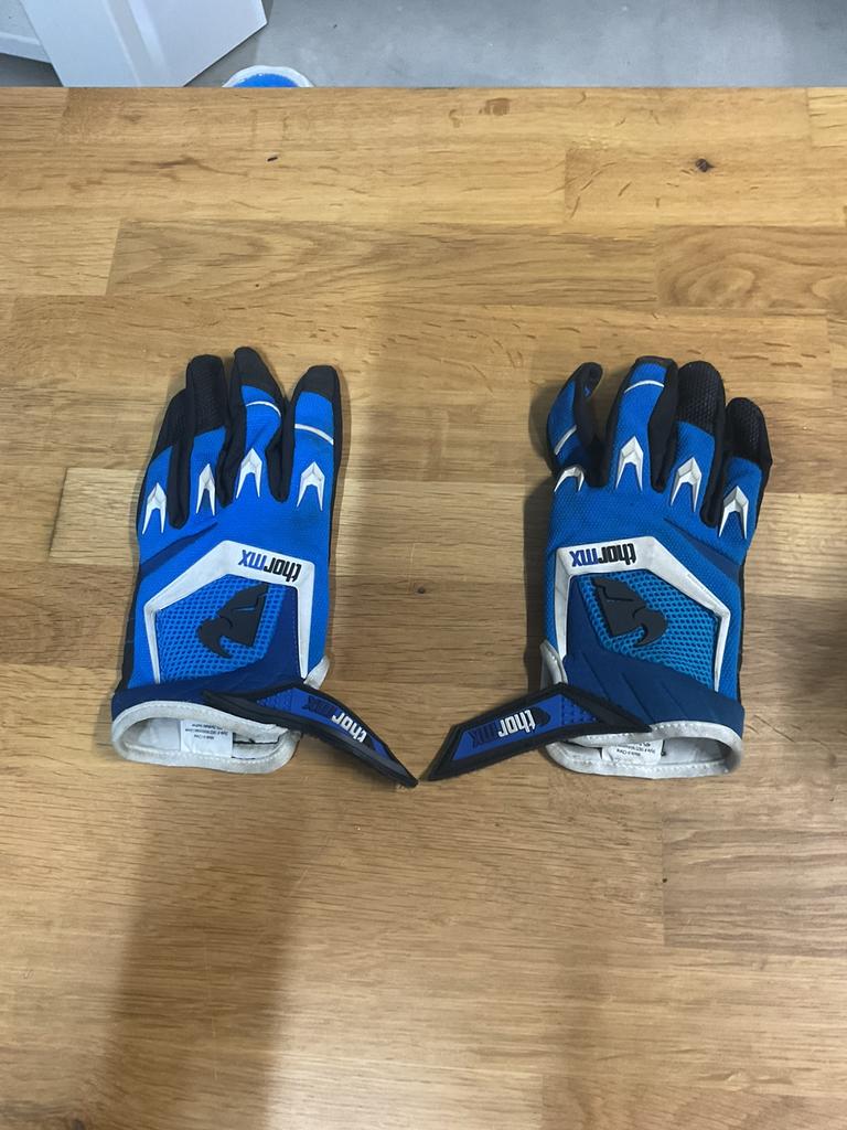 Thor MX cross hsnd schoenen maat 10, Motoren, Ophalen, Tweedehands, Handschoenen